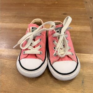 Converse Kids Sneakers in Pink and White